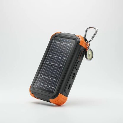 Ferro power bank with compass carabiner